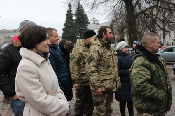 Волинські бійці, що боронили Дебальцеве, повернулись зі Сходу. ФОТО