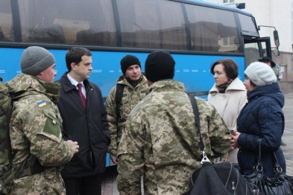 Волинські бійці, що боронили Дебальцеве, повернулись зі Сходу. ФОТО