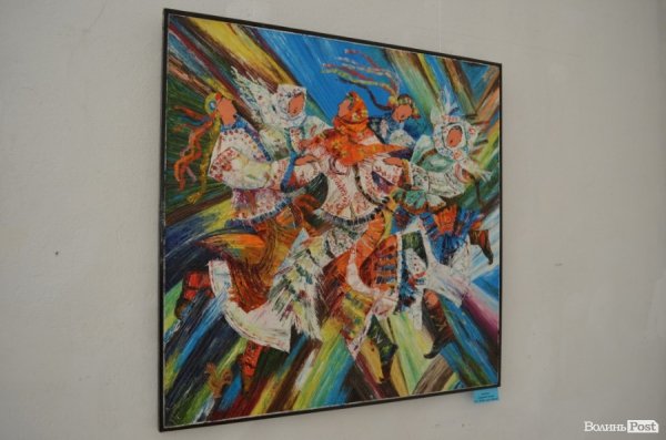 Коли полотна танцюють: у Луцьку відкрили виставку картин «в чотири руки». ФОТО