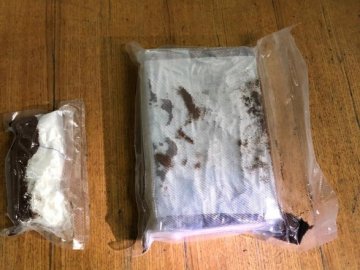 Німець хотів провезти кілограм кокаїну через Волинь. ФОТО