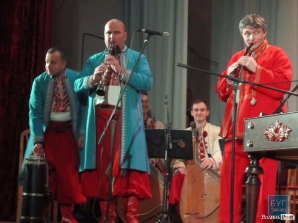 Національна капела бандуристів України виступила у Володимирі-Волинському. ФОТО