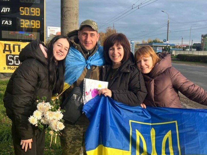 Після трьох років полону до Ковеля повернувся воїн Павло Подобед
