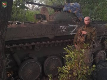 Воїни волинської бригади захопили ворожу БМП. ФОТО