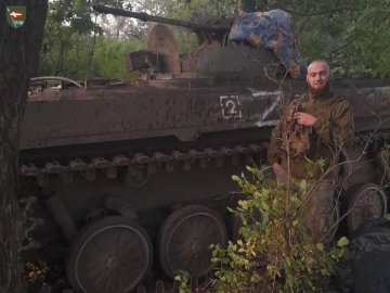 Воїни волинської бригади захопили ворожу БМП. ФОТО