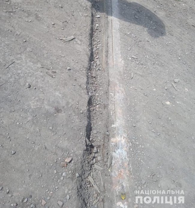 Молодики з Волині викрали із залізничної колії рельсу, болти та підкладку