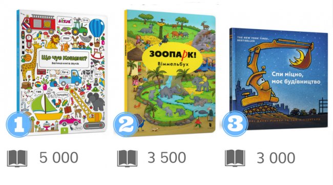 Українські видавці назвали бестселери 2017 року