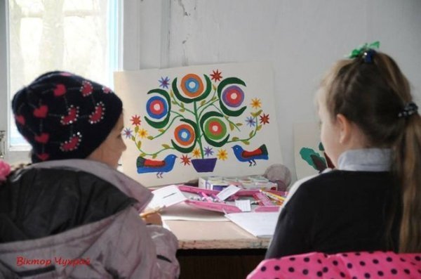 Талановиті юні художники з Волині навчаються у халабуді. ФОТО