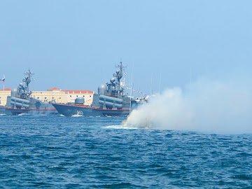 В Криму затопили російський ракетний катер «Івановєц»