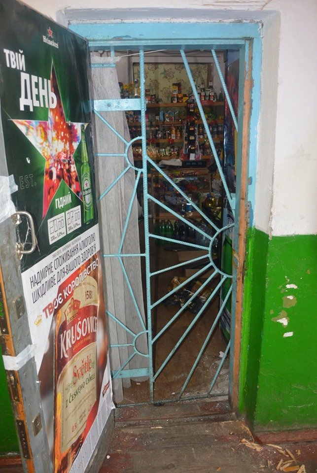 У селі на Волині «обчистили» магазин