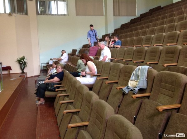 У  «політесі» Луцька тривають вибори на посаду ректора вишу. ФОТО