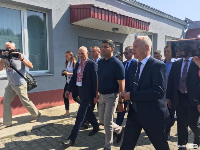 Гройсман прибув до Луцька. ФОТО