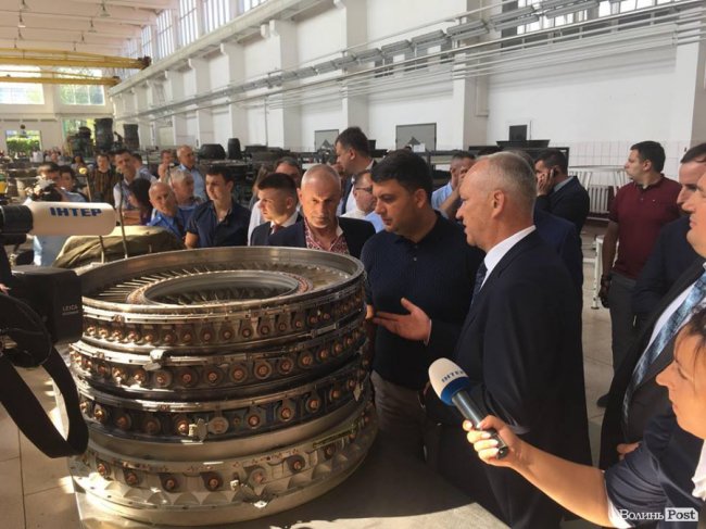 Гройсман прибув до Луцька. ФОТО