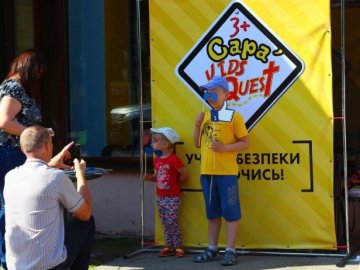 Безпека понад усе: маленьких волинян вчили, як поводитися на дорозі. ФОТО