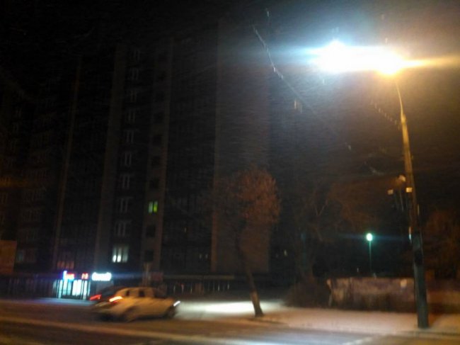 Лучани радіють першому снігу. ФОТО