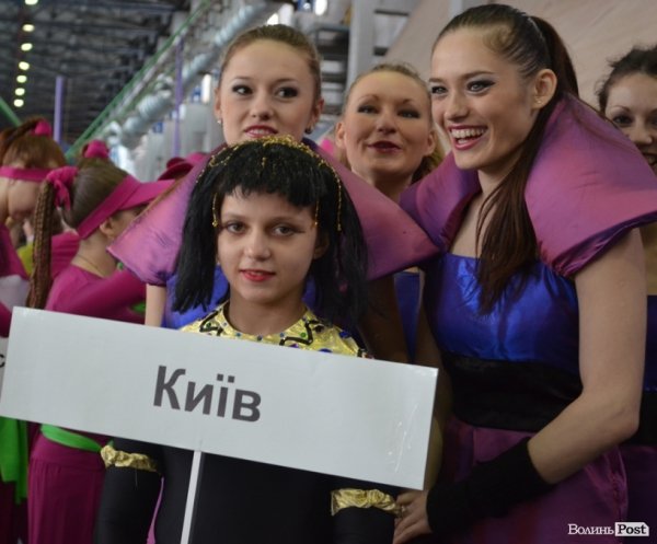 У Луцьку пройшов фестиваль аеробіки