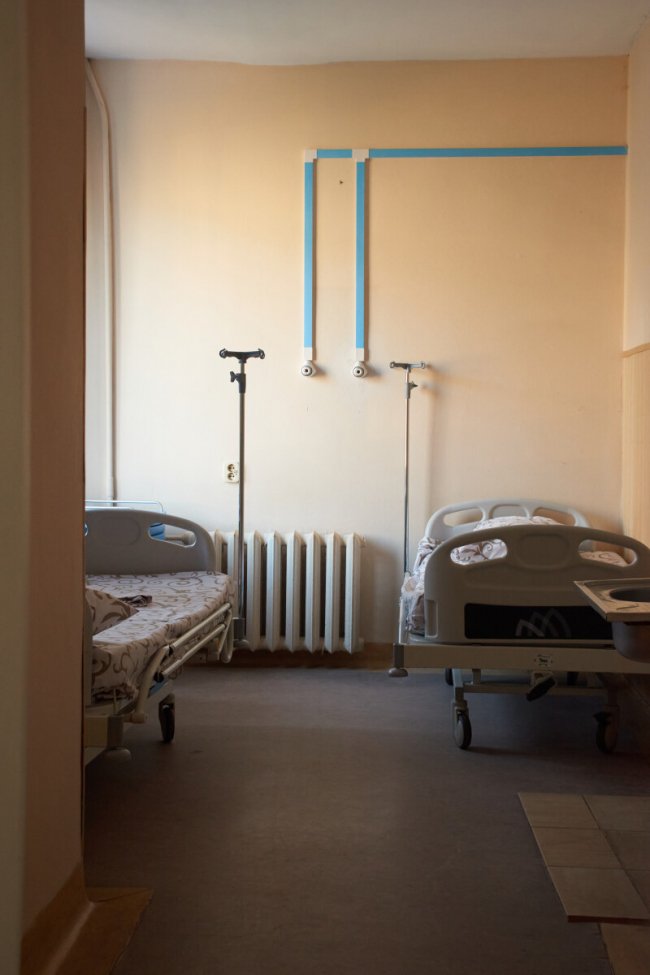 «Коронавірусний» шпиталь у луцькому пологовому зсередини. ФОТО