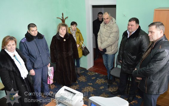 На Волині відкрили оновлені пункти поліції 