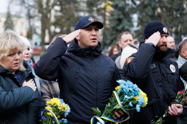 У Луцьку вшанували Героїв Небесної Сотні