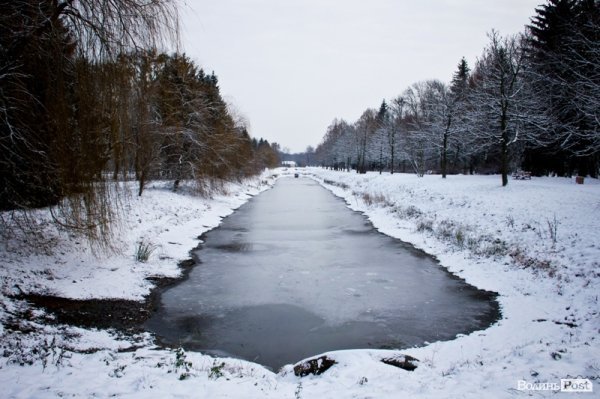 У Луцьк прийшла справжня зима. ФОТО