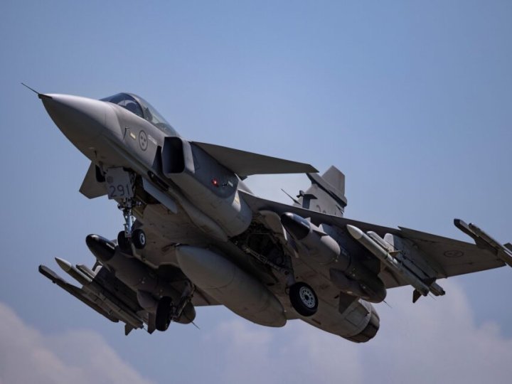 Україна невдовзі вперше отримає шведські винищувачі Gripen