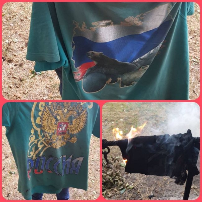 У хлопця на Волині відібрали «футболку Путіна»