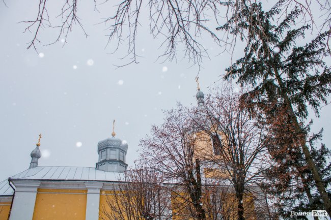 Засніжений Луцьк. ФОТОРЕПОРТАЖ