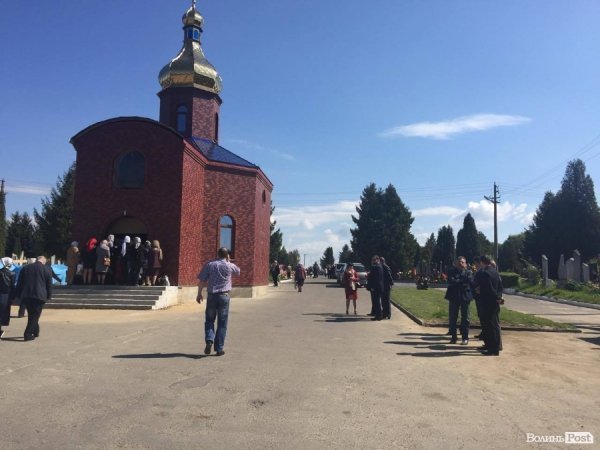 На Волині відслужили панахиду за загиблими воїнами АТО. ФОТО