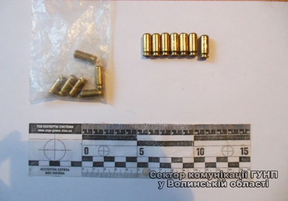 На Волині у чоловіка вилучили зброю, гроші та бурштин. ФОТО