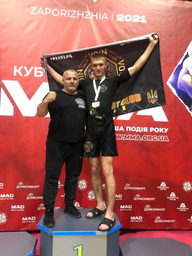 Волинянин переміг на кубку України з ММА 