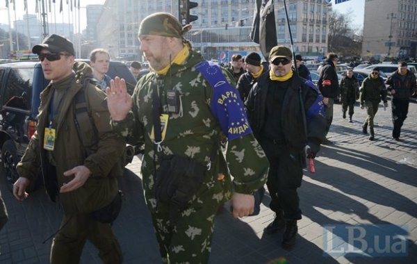 Перші добровольці Нацгвардії вирушили на навчання. ФОТО. ВІДЕО
