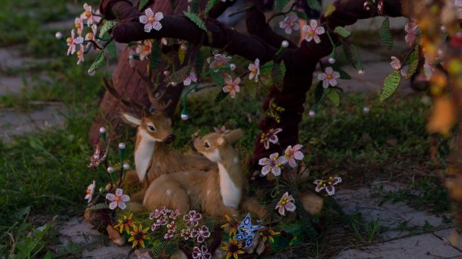 Волинянка створює шедеври з бісеру і природних матеріалів