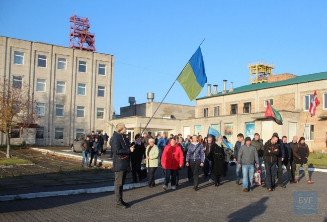 У Нововолинську страйкують шахтарі. ФОТО