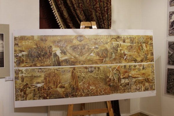 Презентували мистецький проект, який розповість про давній Луцьк за межами України. ФОТО