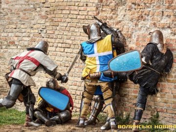 Доблесть віків: у Луцькому замку змагаються лицарі зі всієї країни. ФОТО