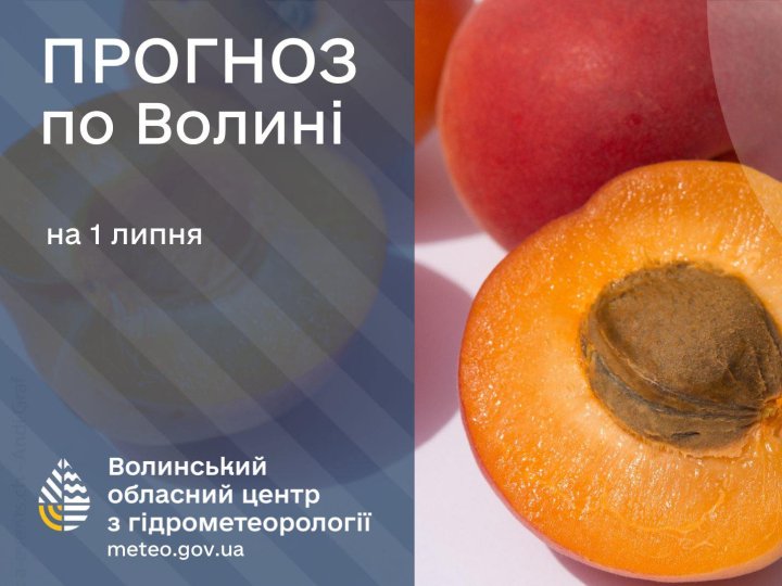 Погода в Луцьку та Волинській області на завтра, 1 липня