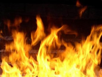 У селі під Луцьком горіла вантажівка