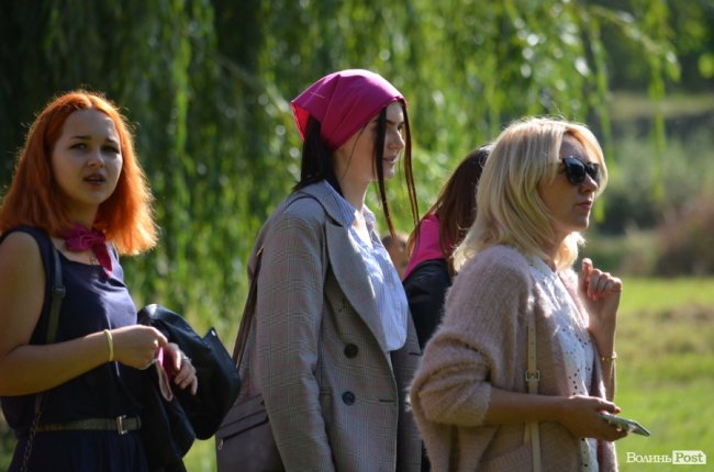  Як у луцькому «політесі» вітали першокурсників. ФОТОРЕПОРТАЖ