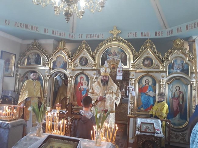 Першу службу українською мовою в храмі на Волині правив Михаїл