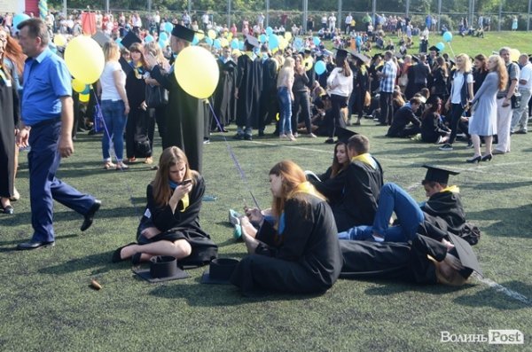 Інавгураційне відкриття та посвята першокурсників СНУ імені Лесі Українки. ФОТО