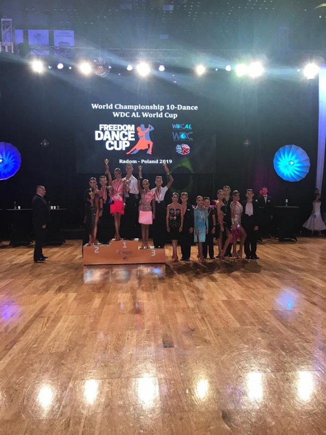 Волинські танцюристи завоювали «срібло» на змаганнях світового рівня. ФОТО