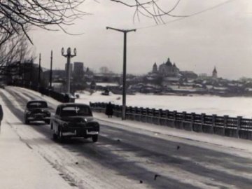Показали, як виглядав засніжений Луцьк у 50-ті роки. ФОТО
