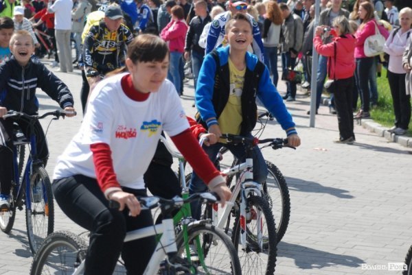 «Велоатлетичний» пробіг Луцьком. ФОТО