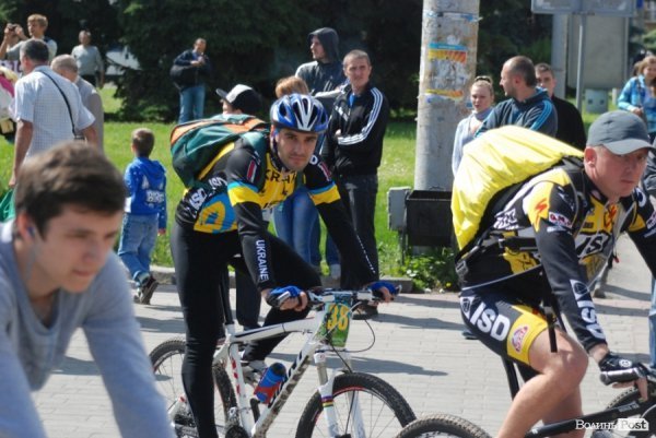 «Велоатлетичний» пробіг Луцьком. ФОТО
