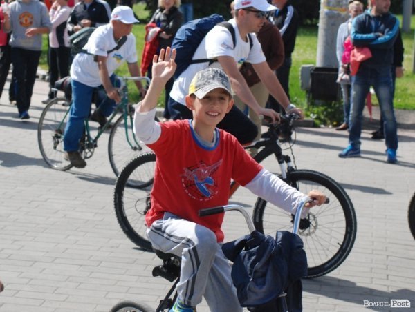 «Велоатлетичний» пробіг Луцьком. ФОТО