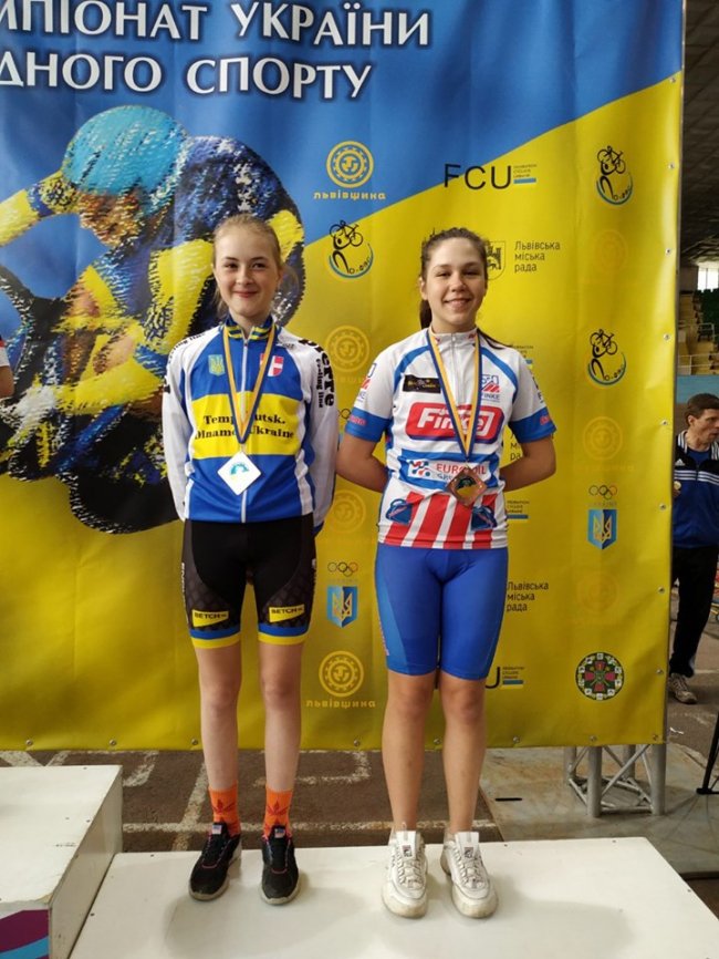 Юні велосипедистки з Луцька вибороли 9 медалей на всеукраїнському чемпіонаті