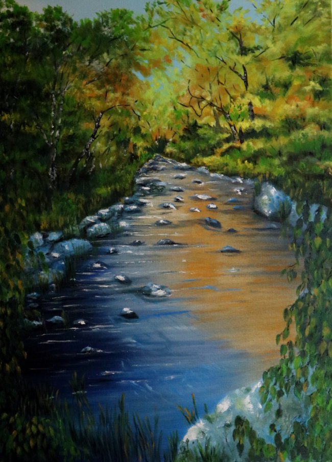 Незрячий художник з Донбасу допомагає військовим з волинської бригади