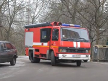 У Луцьку горіла кімната гуртожитку. ВІДЕО