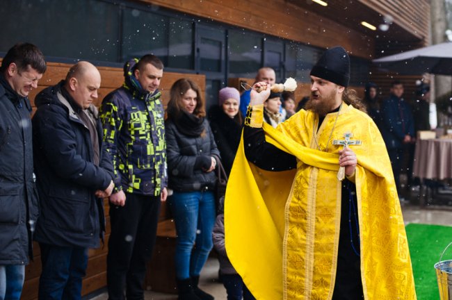 Як святкували Водохреще в ресторані-курорті біля Луцька. ФОТО