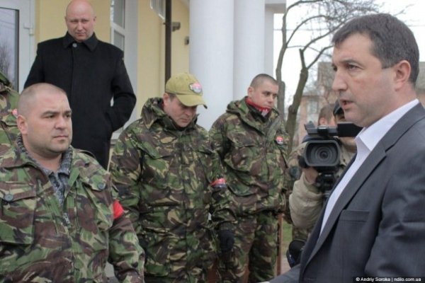 На Волині «Правий сектор» відвідав «Сбербанк Росії». ФОТО. ВІДЕО