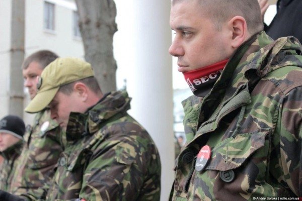 На Волині «Правий сектор» відвідав «Сбербанк Росії». ФОТО. ВІДЕО